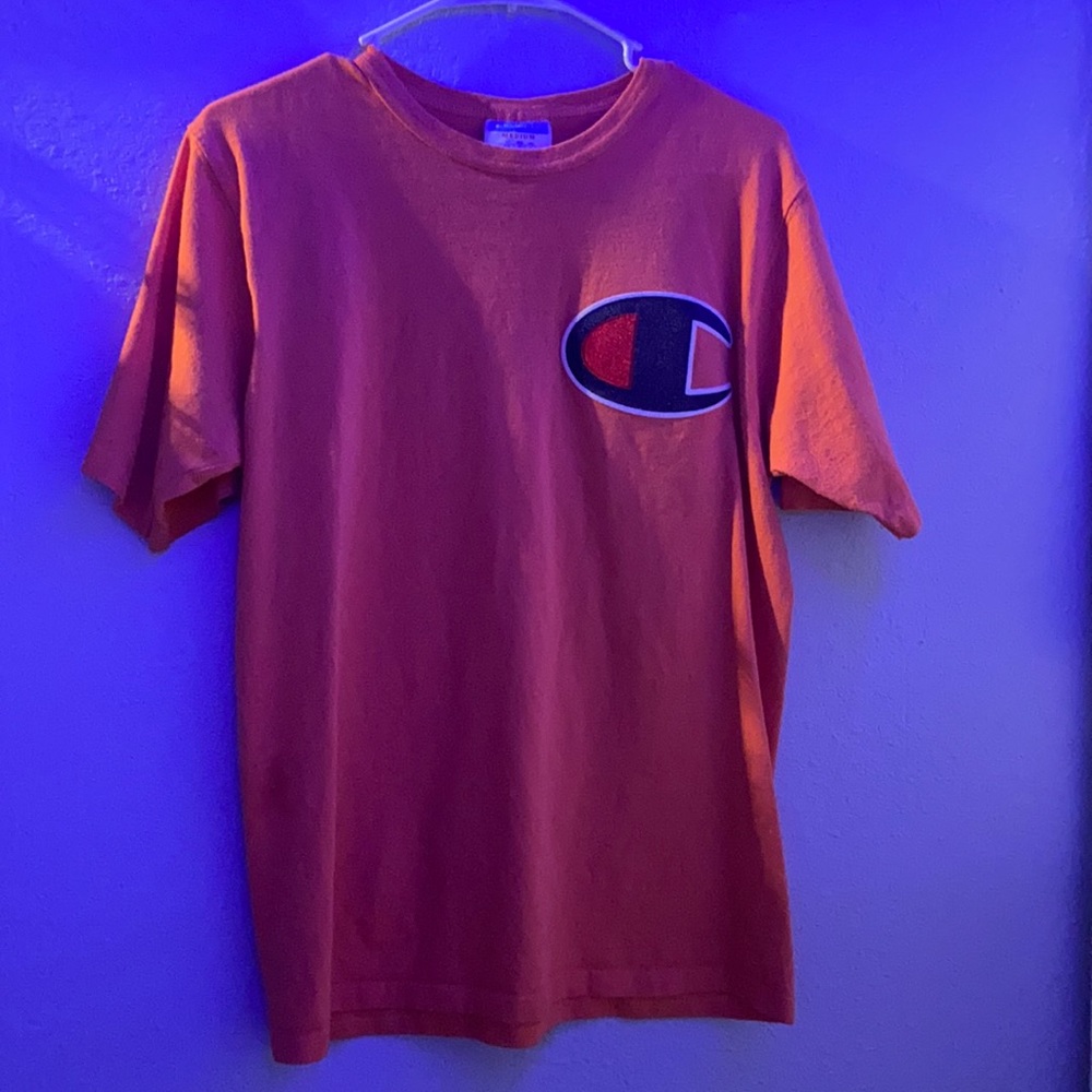 a champion t-shirt
